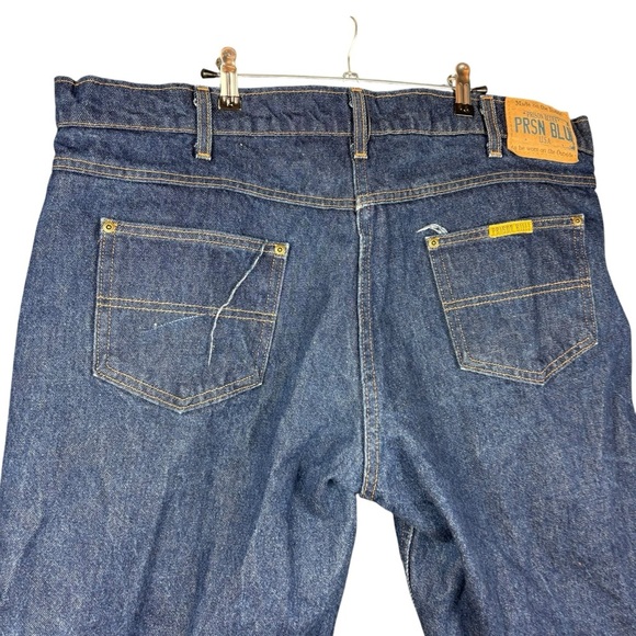 EUC Prison Blues Men's Relaxed Fit Blue Jeans made by prisoners Sz 42x30 - Picture 8 of 13